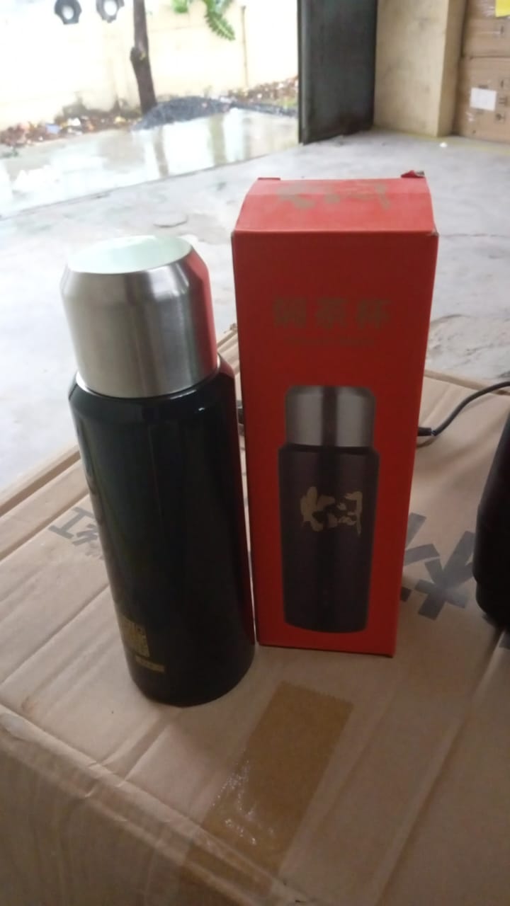 ALVENZA 600ml Insulated Thermal Bottle – Hot & Cold Steel Flask | Indo Glow