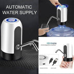 ALVENZA Automatic Water Pump – USB Rechargeable for 20L Bottles | Tidy Table