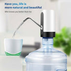 ALVENZA Automatic Water Pump – USB Rechargeable for 20L Bottles | Tidy Table
