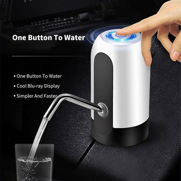 ALVENZA Automatic Water Pump – USB Rechargeable for 20L Bottles | Tidy Table