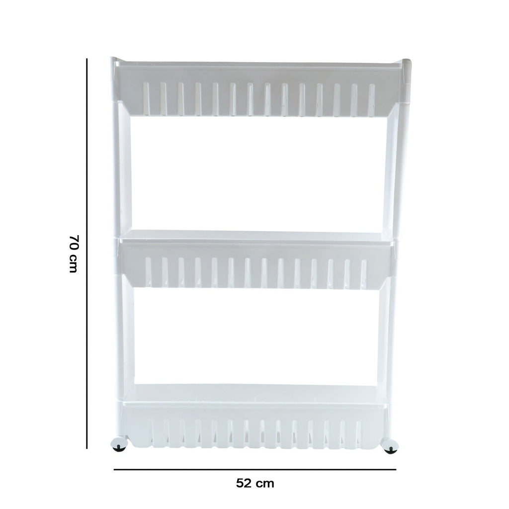ALVENZA Kitchen Storage Rack – Durable 3-Layer Organizer for Countertops