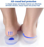 Gel Heel Cups – Silicone Pads for Heel Pain Relief | Velvet Wellness