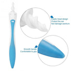 Silicone Earwax Remover – 16 Soft Tips for Safe Cleaning | XcelSafe