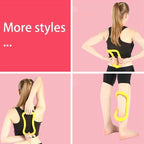 Yoga Ring Portable Pilates Exercise Tool for Strength & Flexibility - Detail View 6