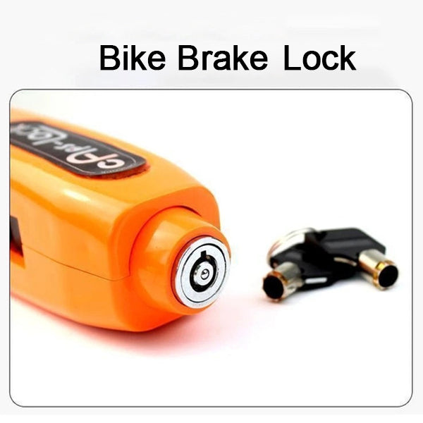 Bike Brake Lock Heavy Duty Anti-Theft Security | RaceVault - Front View