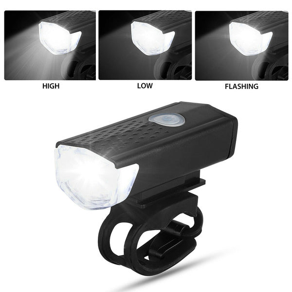 ALVENZA Bicycle Headlight – 400 Lumen USB Rechargeable | Indo Glow