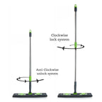 ALVENZA Microfiber Flat Mop – Wet & Dry, 360° Rotating Head | Ganesh