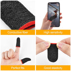 ALVENZA Gaming Finger Sleeves – Anti-Sweat & Enhanced Control | Phonixio