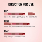 5-in-1 Lipstick – Long-Lasting Matte & Nourishing Lip Color