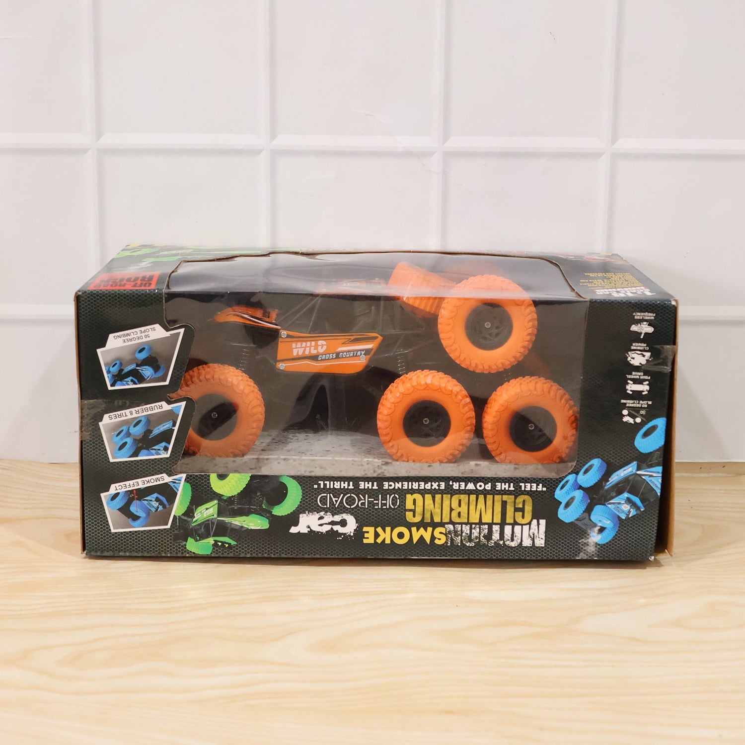 ALVENZA RC Off-Road Car – 8-Wheel Rock Climber for Kids | Spark Tots