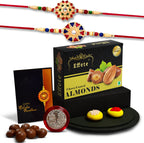 ALVENZA Multicolor Rakhi - Chocolate Gift Set for Brother Combo | Raksha Bandhan | Gift Set