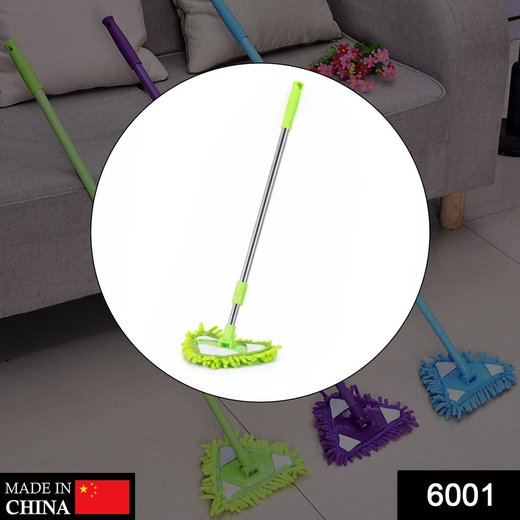 ALVENZA Triangle Mop – Adjustable Stainless Steel for Wet & Dry Floors | Velvet Wipe