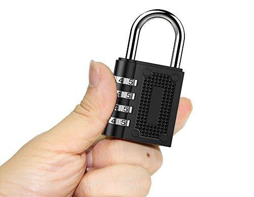 ALVENZA 4-Digit Combination Padlock – Secure Portable Lock | Indo Glow