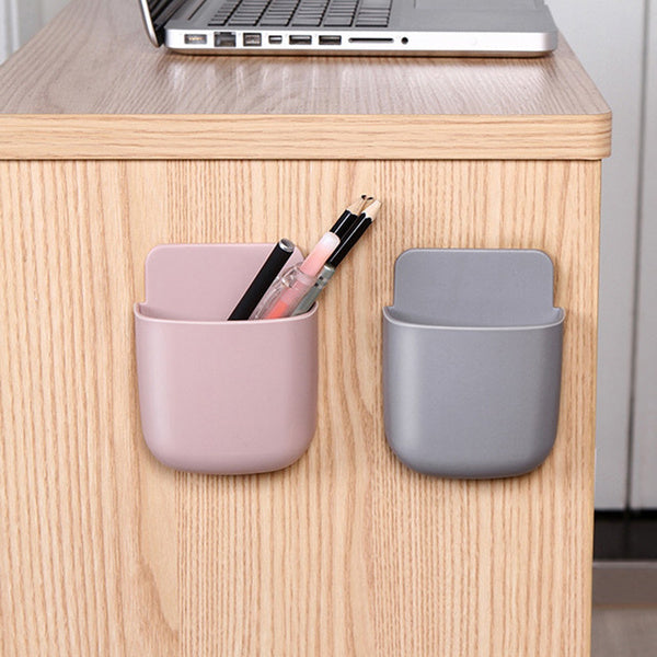 ALVENZA Wall Mounted Phone Holder – Charging & Remote Organizer | PHOBIA