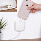 ALVENZA Wall Mounted Phone Holder – Charging & Remote Organizer | PHOBIA
