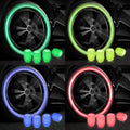 ALVENZA Luminous Tyre Valve Caps – Glow-in-Dark, Universal Fit | RaceVault