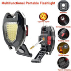 Camping Flashlight Triangular LED with Lighter & 6 Modes | Poravar - Detail View 6