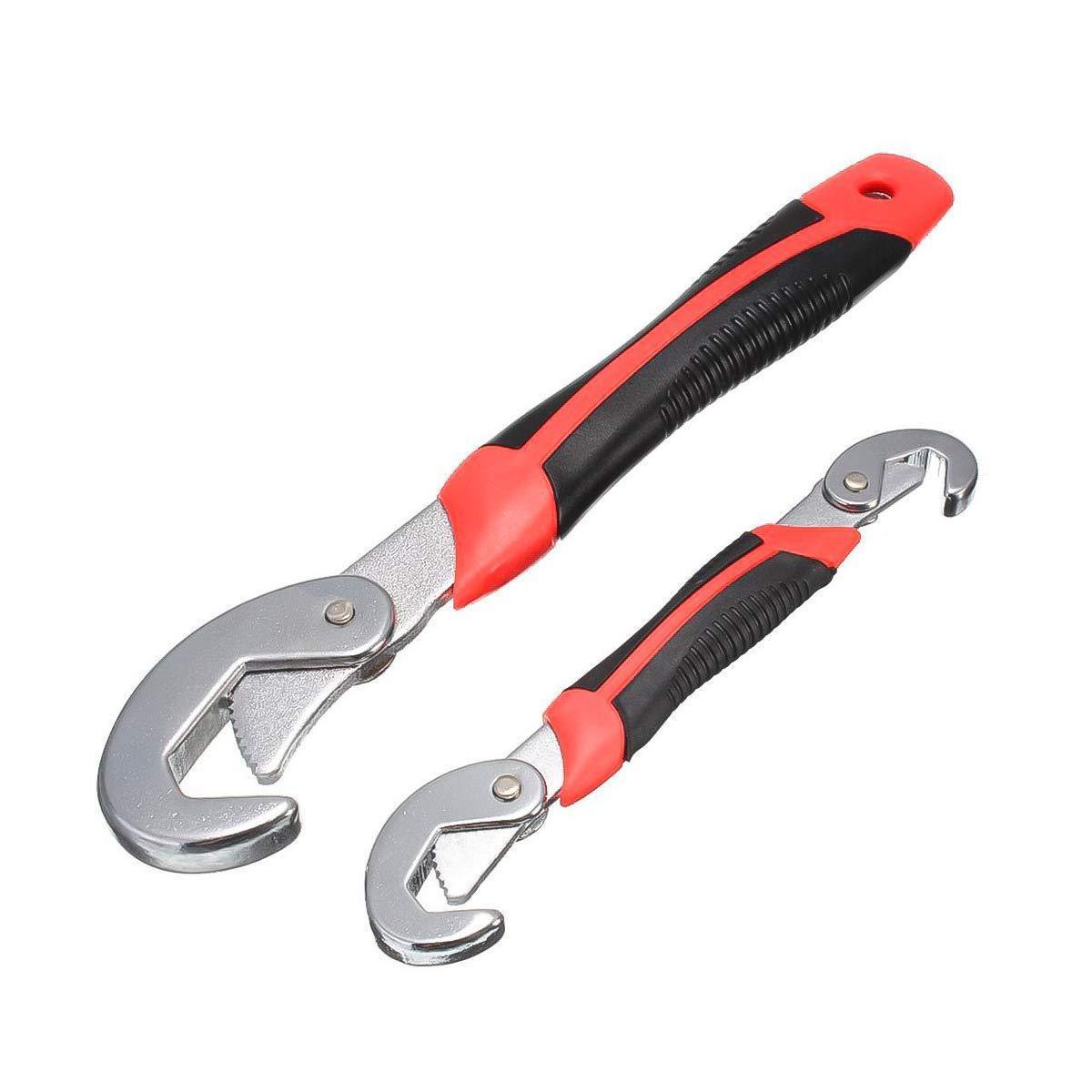 ALVENZA Adjustable Wrench Set – Universal Snap Grip 2-Pc | BoltForce