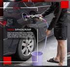 ALVENZA Fuel Transfer Pump – Portable Manual Siphon Kit for Liquids