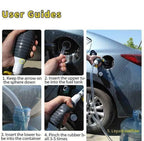 ALVENZA Fuel Transfer Pump – Portable Manual Siphon Kit for Liquids