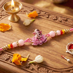 ALVENZA Lord Ganesha Rakhi – Divine Blessings & Elegant Design