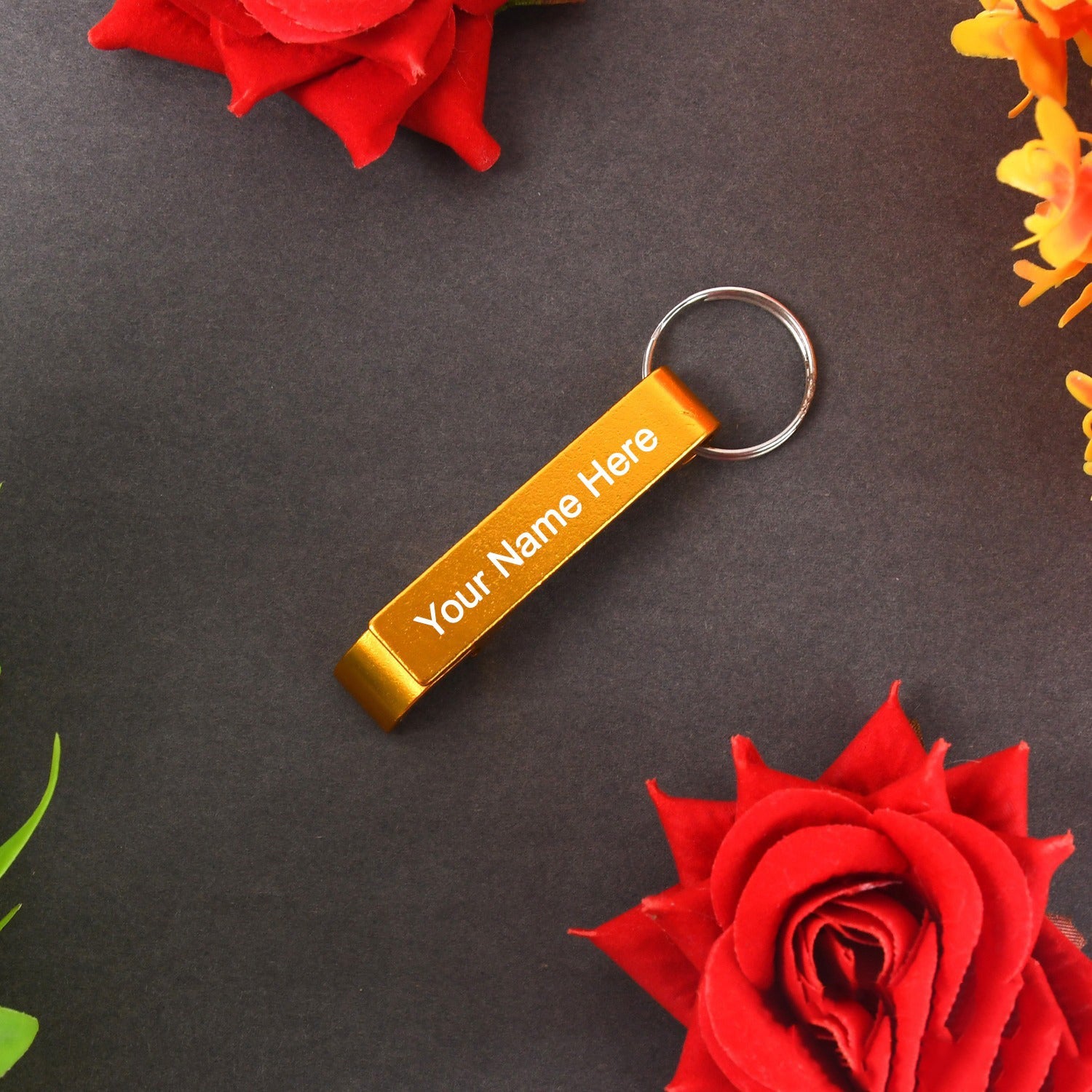 ALVENZA Premium Metal Keychain – Durable Stainless Steel Key Ring
