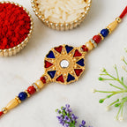 ALVENZA Traditional Rakhi – Handcrafted & Skin-Friendly for Raksha Bandhan