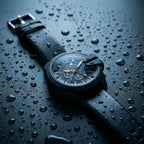 Black Multi-Dial Chronograph Watch – Rugged & Sporty Style