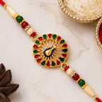 ALVENZA Vinayak Vrat Rakhi – Designer Ganesha Thread for Brothers