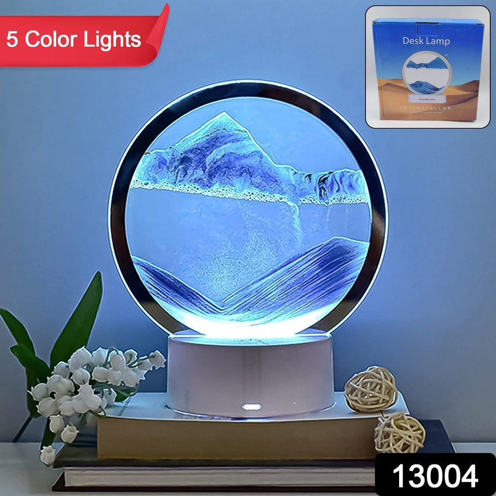 ALVENZA Moving Sand Art Picture – 5 Color Light Changing Decor | Craftily