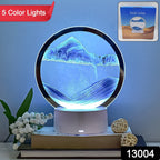 ALVENZA Moving Sand Art Picture – 5 Color Light Changing Decor | Craftily