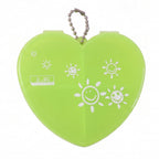 Heart Shape Pill Organizer Compact Travel-Friendly Storage - Detail View 5