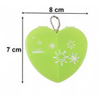 Heart Shape Pill Organizer Compact Travel-Friendly Storage - Detail View 6