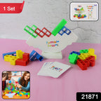ALVENZA Tumble Tower Balancing Blocks – Fun Educational Stacking Game