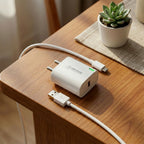 ALVENZA 15W USB Fast Charging Adapter – Quick Charge with USB to Type C Cable