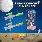 ALVENZA Space Explorer Pneumatic Gun Set – Safe & Skill-Building Play