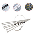 ALVENZA Stainless Steel Cable Ties – 100 Pcs Heavy-Duty | BoltForce