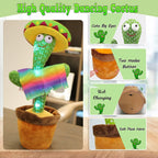 ALVENZA Dancing Cactus Toy – Talking & Singing Plush | Little Learners