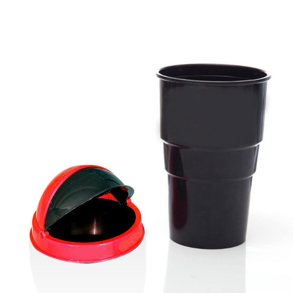 ALVENZA Car Dustbin – Mini Multicolour Travel Bin | Velvet Wheels