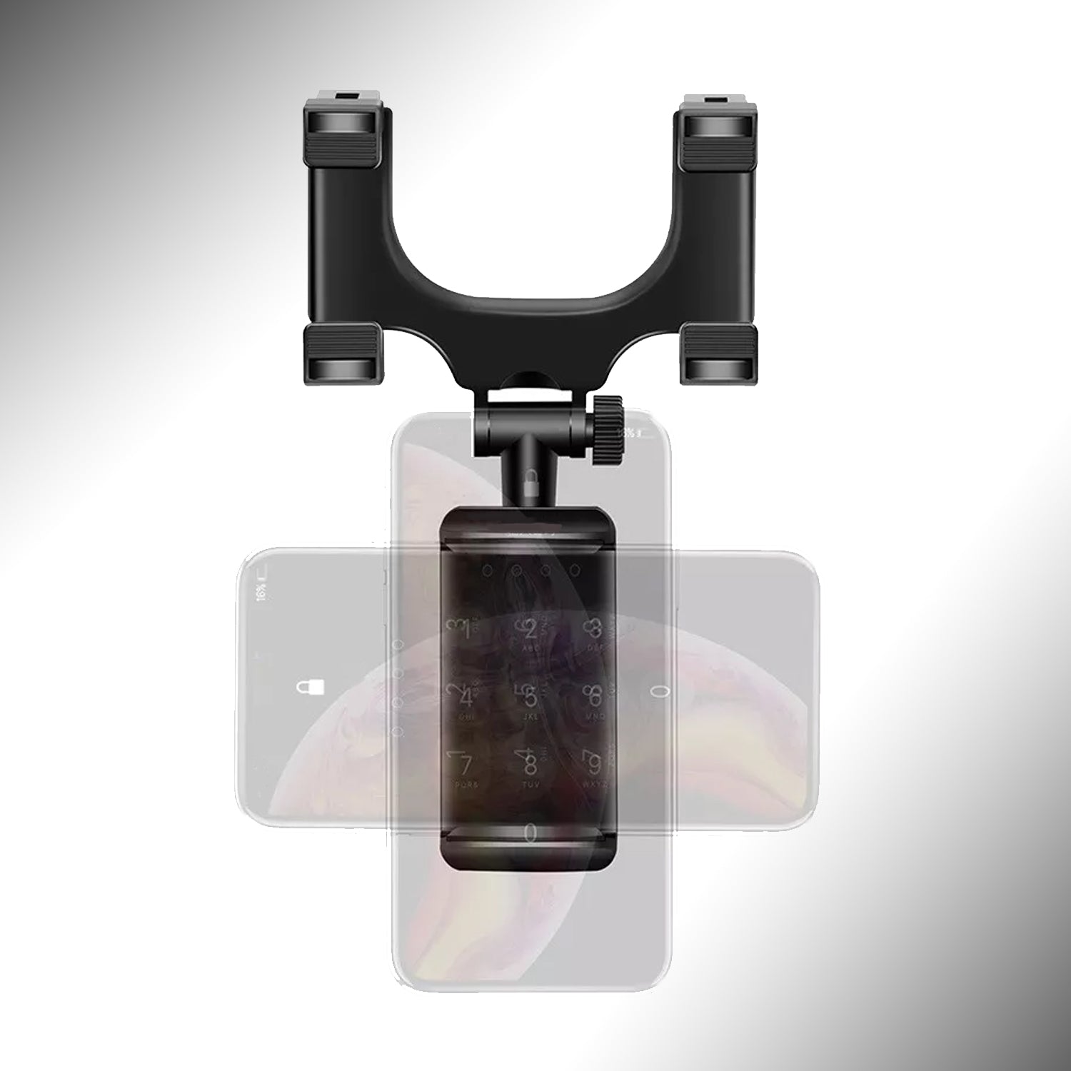 ALVENZA Car Rear View Mobile Holder – Universal Phone Mount | PHOBIA