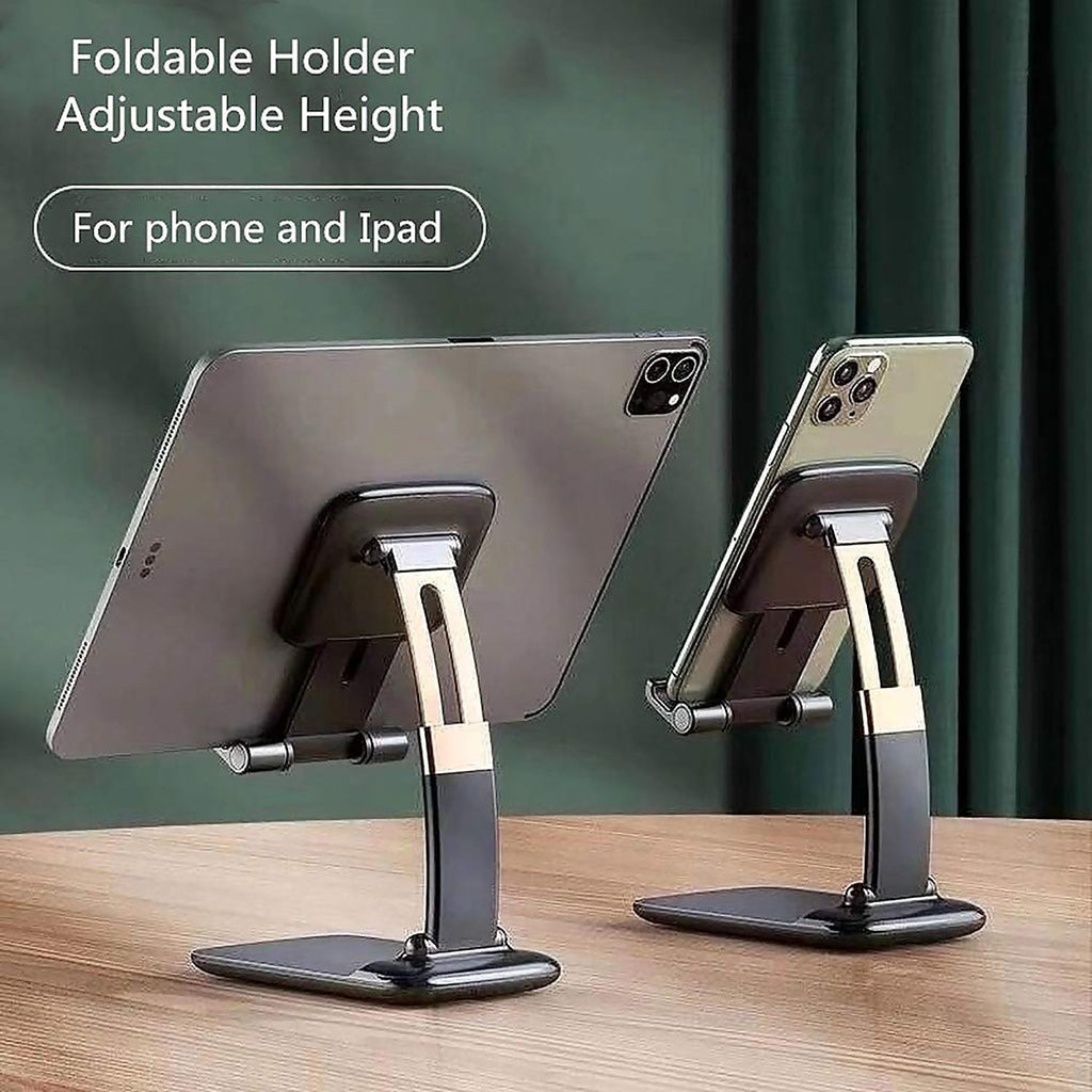 ALVENZA Foldable Phone Holder – Adjustable Desk Stand for Mobiles | PHOBIA