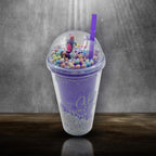 ALVENZA Kids LED Sipper Bottle with Toy & Straw – Fun Double Wall | Own Hydrate