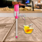 ALVENZA Hand Press Oil Extractor – Manual Plastic Oil Pump for Cups & Cans