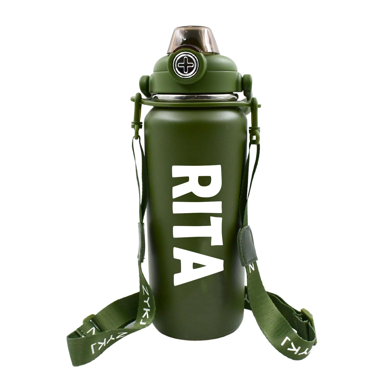 ALVENZA Personalized Stainless Steel Water Bottle 1500ml – Insulated Flask | CustomSpot