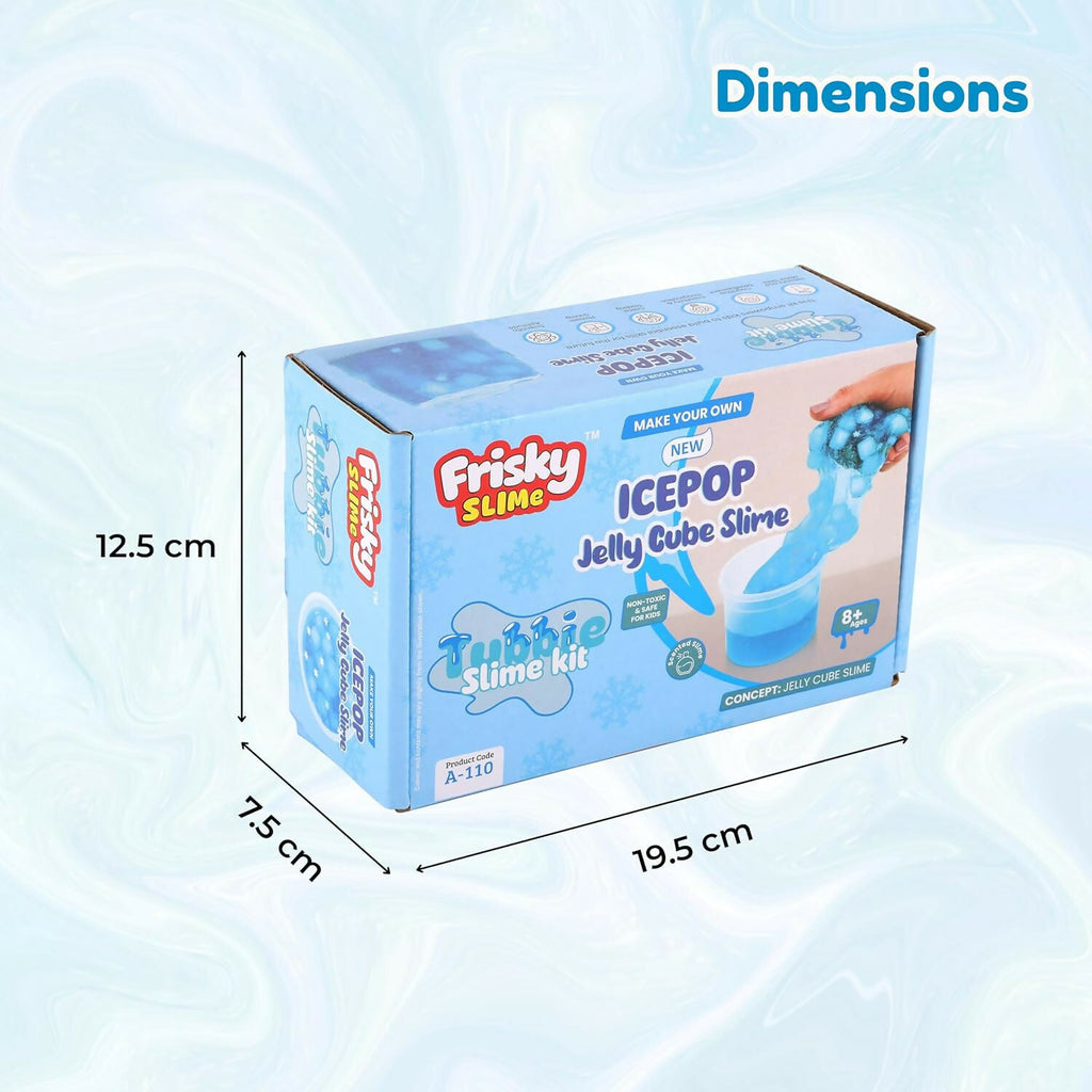 ALVENZA Jelly Cube Slime Kit – Super Shiny & Stretchy DIY Fun for Kids