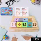 ALVENZA Wooden Math Game for Kids – Early Learning Educational Toy | Aditi