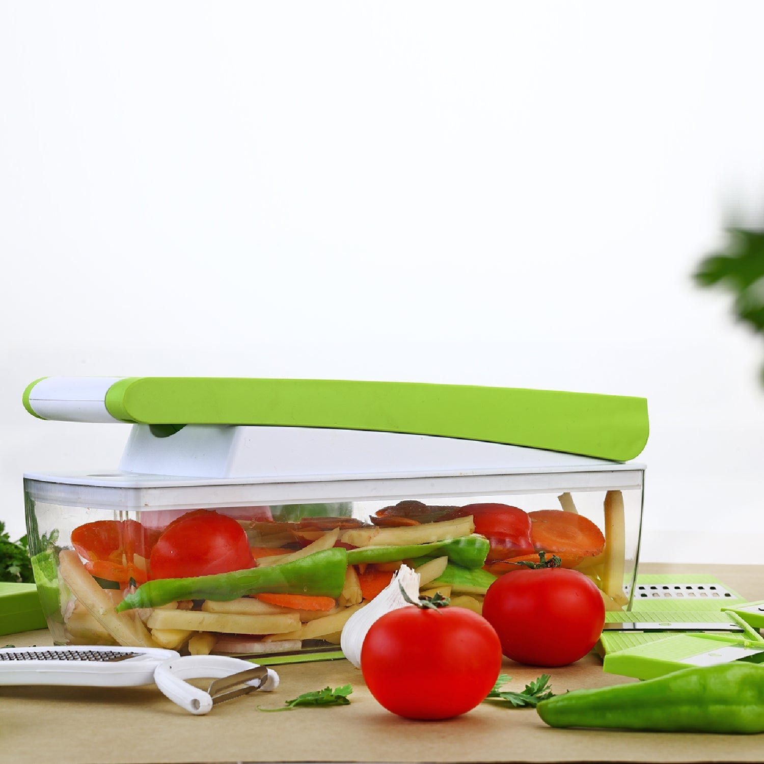 ALVENZA Vegetable Dicer – 14-in-1 Multi-functional Chopper | House of Sensation