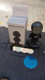 ALVENZA Cartoon Astronaut Magnetic Phone Holder – 360° Rotating Car Mount | Gambit
