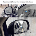 ALVENZA Anti-Fog Rearview Mirror Film – HD Clear Protective Sticker