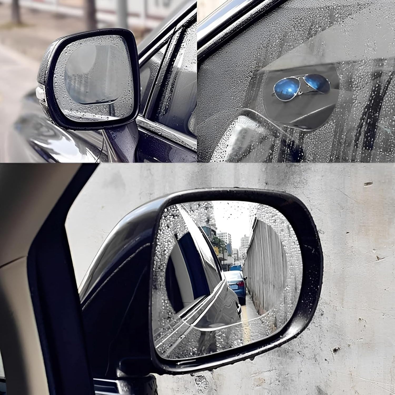 ALVENZA Anti-Fog Rearview Mirror Film – HD Clear Protective Sticker